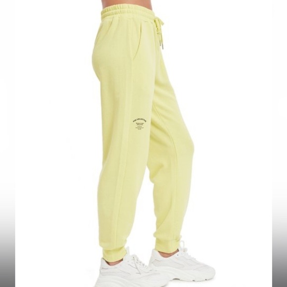 PSK Collective | Canary Yellow Drawstring Joggers - Women & Plus 2X NWT - Picture 2 of 4